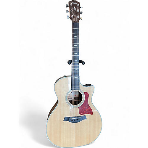 Used Taylor 414CE Natural Acoustic Electric Guitar Natural