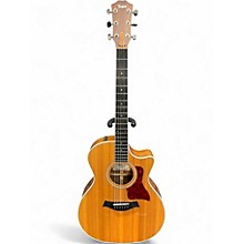Used Taylor 414CE Natural Acoustic Electric Guitar