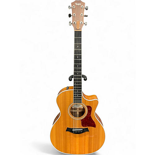 Used Taylor 414CE Natural Acoustic Electric Guitar Natural