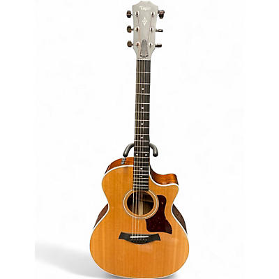 Used Taylor 414CE Natural Acoustic Electric Guitar