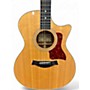 Used Taylor 414CE Natural Acoustic Electric Guitar Natural