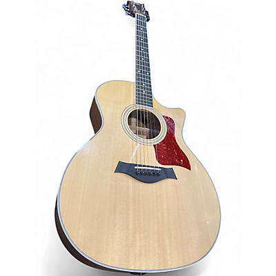 Used Taylor 414CE Natural Acoustic Electric Guitar