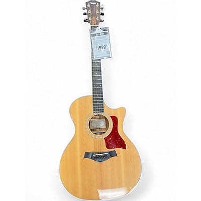 Used Taylor 414CE Natural Acoustic Electric Guitar
