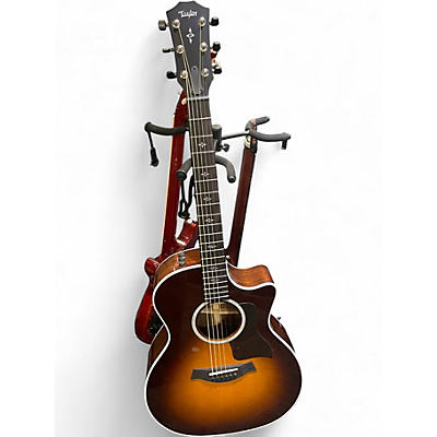 Used Taylor 414CE-R 2 Color Sunburst Acoustic Electric Guitar
