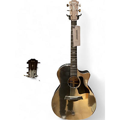 Used Taylor 414CE-R Chrome Silver Acoustic Guitar