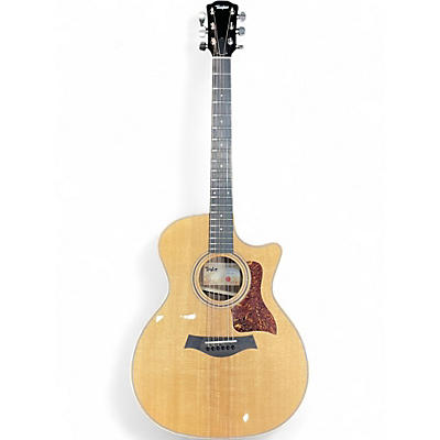 Used Taylor 414CE STUDIO Natural Acoustic Electric Guitar