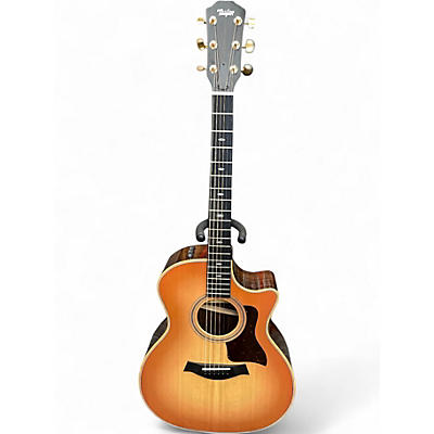 Used Taylor 414CE Studio Sunset Blvd Sunset Edgeburst Acoustic Electric Guitar