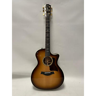 Taylor Used Taylor 414CE V-Class 2 Color Sunburst Acoustic Electric Guitar