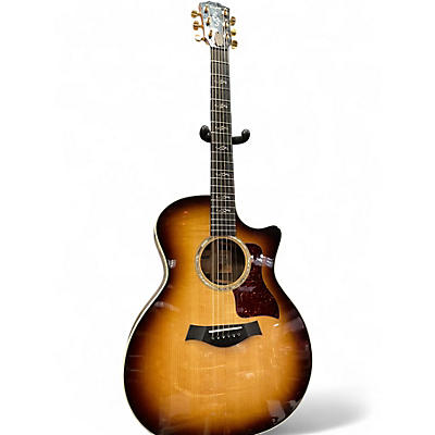 Used Taylor 414CE V-Class 2 Tone Sunburst Acoustic Electric Guitar