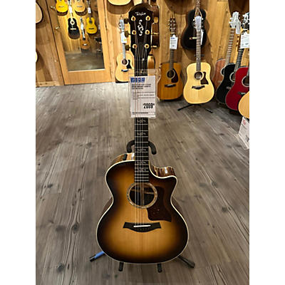 Taylor Used Taylor 414CE V-Class Brown Sunburst Acoustic Electric Guitar