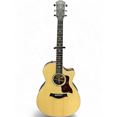 Used Taylor 414CE V-Class Natural Acoustic Electric Guitar