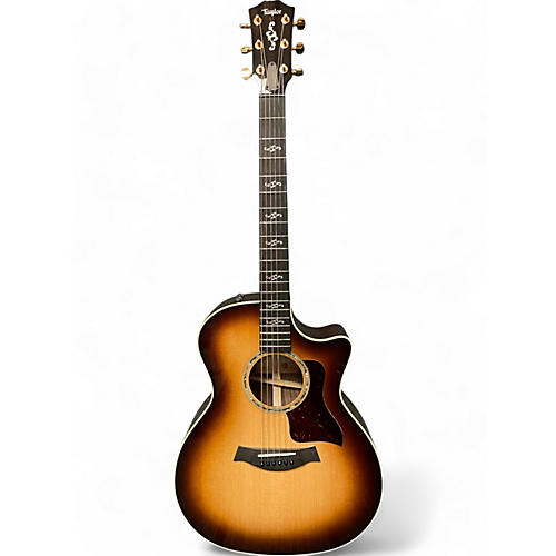 Used Taylor 414CE V-Class Special edition GA shaded edge burst Acoustic Electric Guitar shaded edge burst