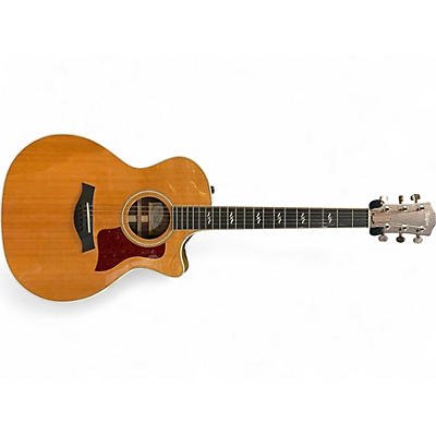 Used Taylor 414CER V-Class Natural Acoustic Electric Guitar