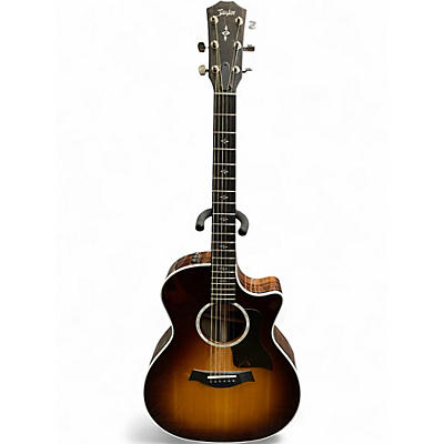 Used Taylor 414CER V-Class Tobacco Burst Acoustic Electric Guitar