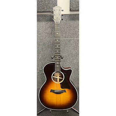 Taylor Used Taylor 414CER V-Class Tobacco Sunburst Acoustic Electric Guitar