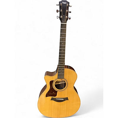 Used Taylor 414ce Studio Natural Acoustic Electric Guitar