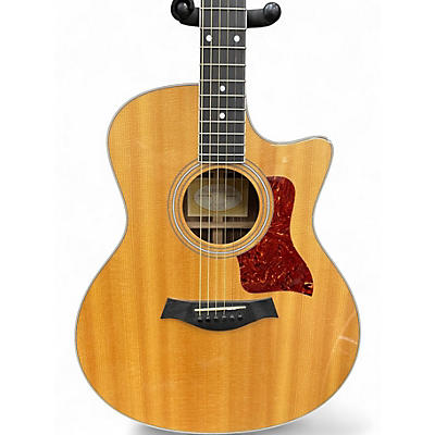 Used Taylor 416CE-LTD Natural Acoustic Electric Guitar