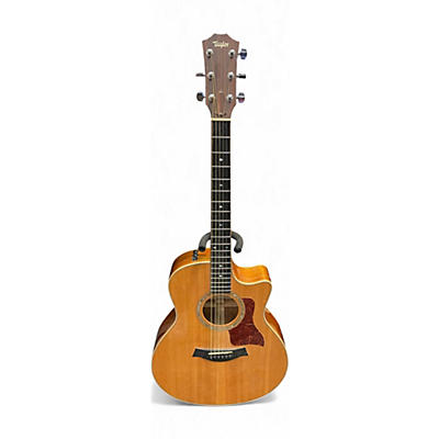 Used Taylor 416CE-LTD Natural Acoustic Electric Guitar