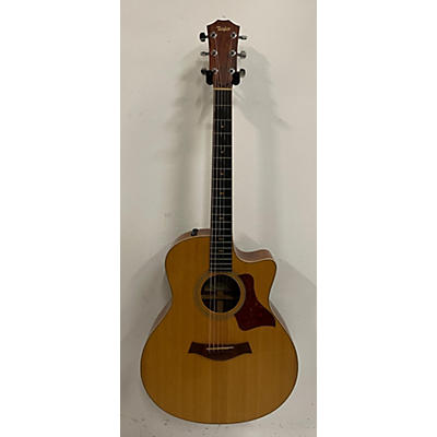 Taylor Used Taylor 416CE Natural Acoustic Electric Guitar