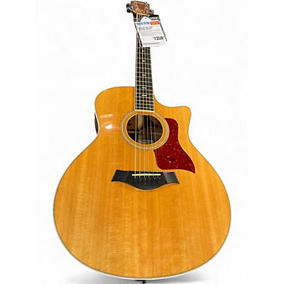 Used Taylor 416CE Natural Acoustic Electric Guitar