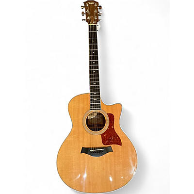Used Taylor 416CE Natural Acoustic Electric Guitar