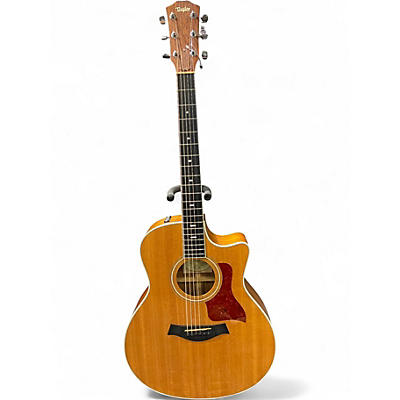Used Taylor 416CE Natural Acoustic Electric Guitar