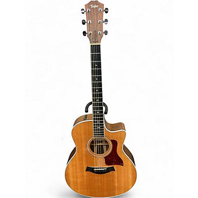 Used Taylor 416CE Natural Acoustic Electric Guitar