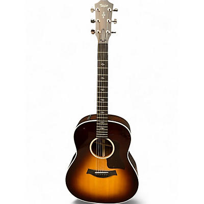 Used Taylor 417e Grand Pacific Tobacco Sunburst Acoustic Electric Guitar