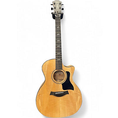 Used Taylor 424 CE LTD GRAND AUDITORIUM URBAN ASH Acoustic Electric Guitar