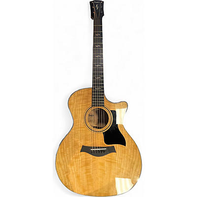 Used Taylor 424ce Urban Ash Ash Acoustic Electric Guitar
