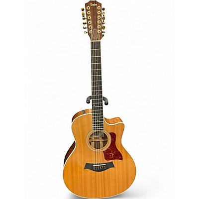 Used Taylor 456CE SPRING LIMITED Natural 12 String Acoustic Electric Guitar