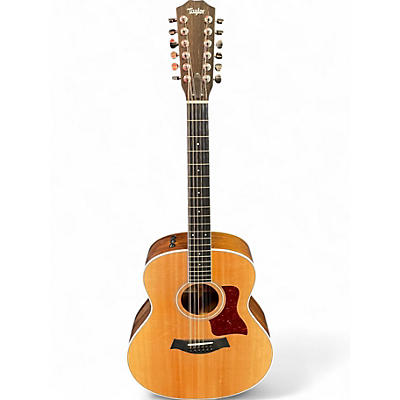 Used Taylor 458e Natural 12 String Acoustic Electric Guitar
