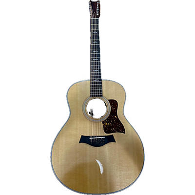 Taylor Used Taylor 458e-R Grand Orchestra Natural 12 String Acoustic Electric Guitar