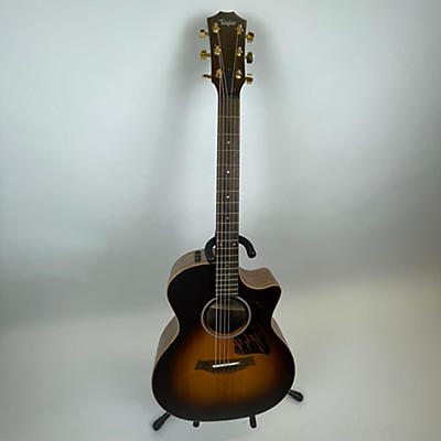 Taylor Used Taylor 50th Anniversary Ad14 Ce Faded Tobacco Acoustic Electric Guitar