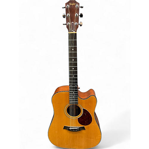 Used Taylor 510C Natural Acoustic Electric Guitar Natural