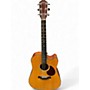 Used Taylor 510C Natural Acoustic Electric Guitar Natural