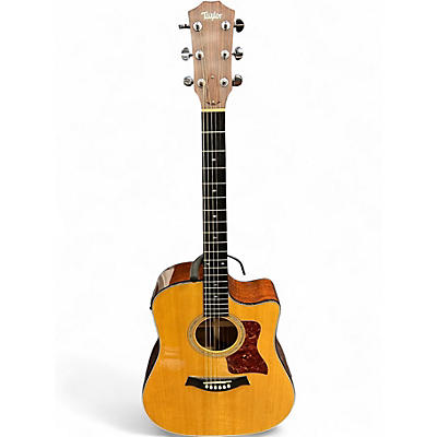 Used Taylor 510CE Natural Acoustic Electric Guitar