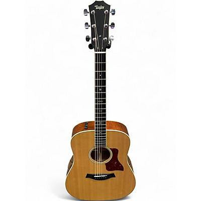 Used Taylor 510E Natural Acoustic Electric Guitar