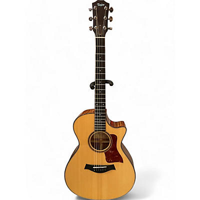 Taylor Used Taylor 512CE Natural Acoustic Electric Guitar