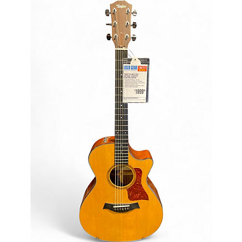 Used Taylor 512CE Natural Acoustic Electric Guitar Natural