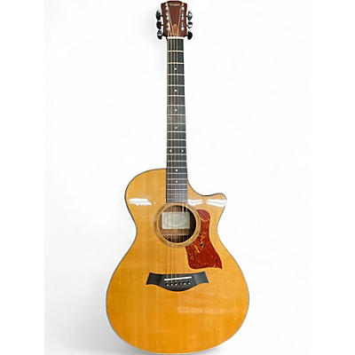 Used Taylor 512CE Natural Acoustic Electric Guitar