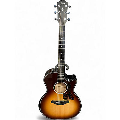 Used Taylor 514CE 2 Color Sunburst Acoustic Electric Guitar
