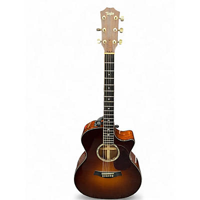 Used Taylor 514CE 2 Tone Sunburst Acoustic Electric Guitar