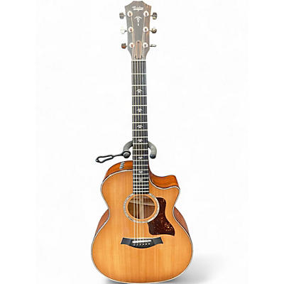 Used Taylor 514CE Amber Acoustic Electric Guitar