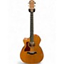 Used Taylor 514CE Left Handed Natural Acoustic Electric Guitar Natural