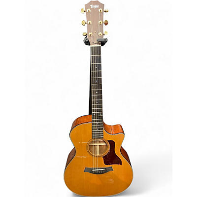 Used Taylor 514CE Natural Acoustic Electric Guitar