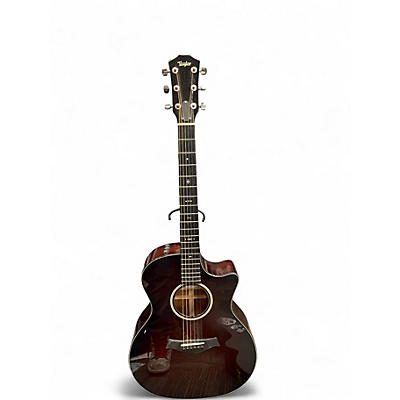 Used Taylor 524CE Brown Acoustic Guitar