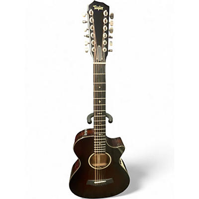 Used Taylor 562CE SHADED EDGEBURST 12 String Acoustic Electric Guitar