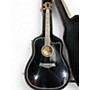 Used Taylor 610CE Black Acoustic Guitar Black