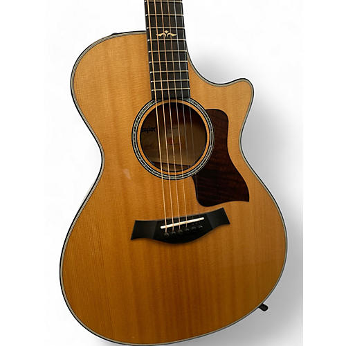 Taylor Used Taylor 612CE V-Class Natural Acoustic Electric Guitar Natural